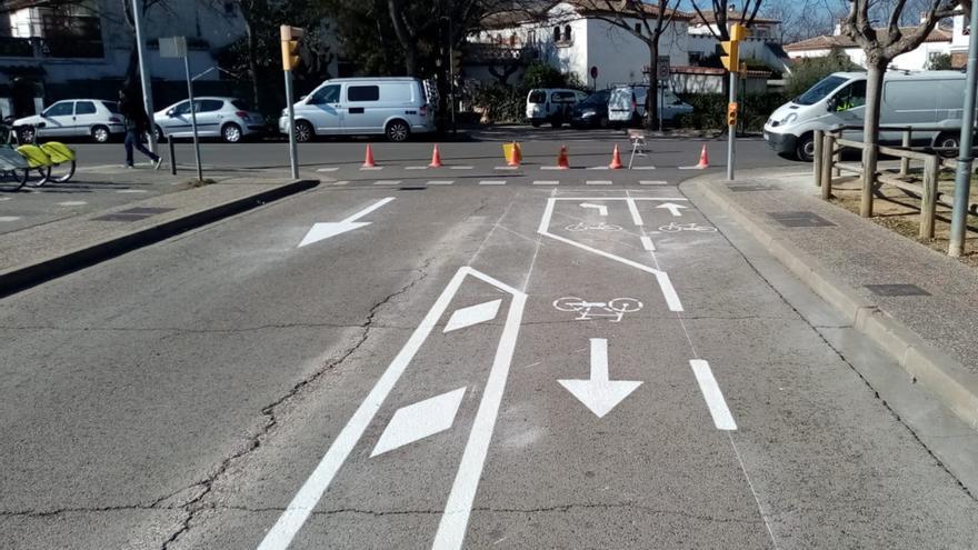 Girona enllaça el carril bici del carrer d&#039;Oviedo amb l&#039;estació de Girocleta de Sant Narcís