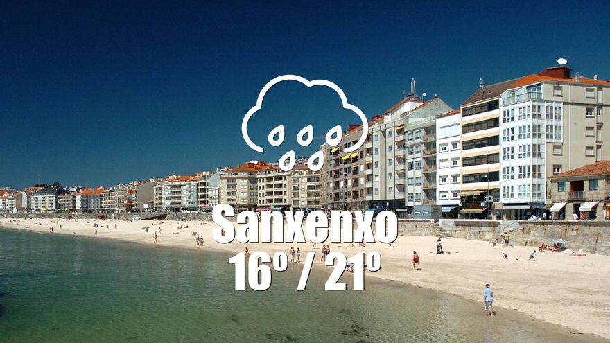 El tiempo en Sanxenxo: previsión meteorológica para hoy, martes 22 de julio