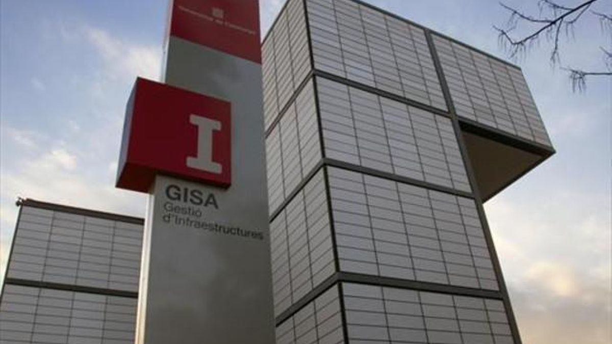 La fachada de la sede de la empresa GISA en Barcelona, en el 2011.