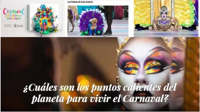 Las Palmas de Gran Canaria, punto caliente del planeta para vivir el Carnaval