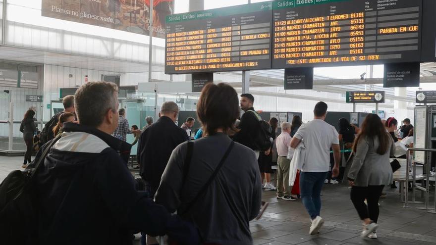 El PPCV pide explicaciones al Gobierno por el &quot;caos&quot; en los trenes de alta velocidad