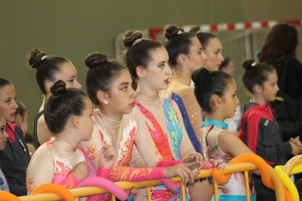 Las futuras "reinas" de la gimnasia asturiana