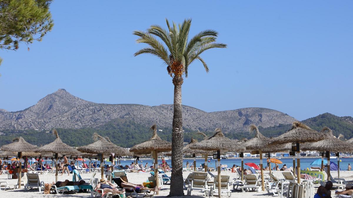 Der Strand von Alcúdia. Archivbild.