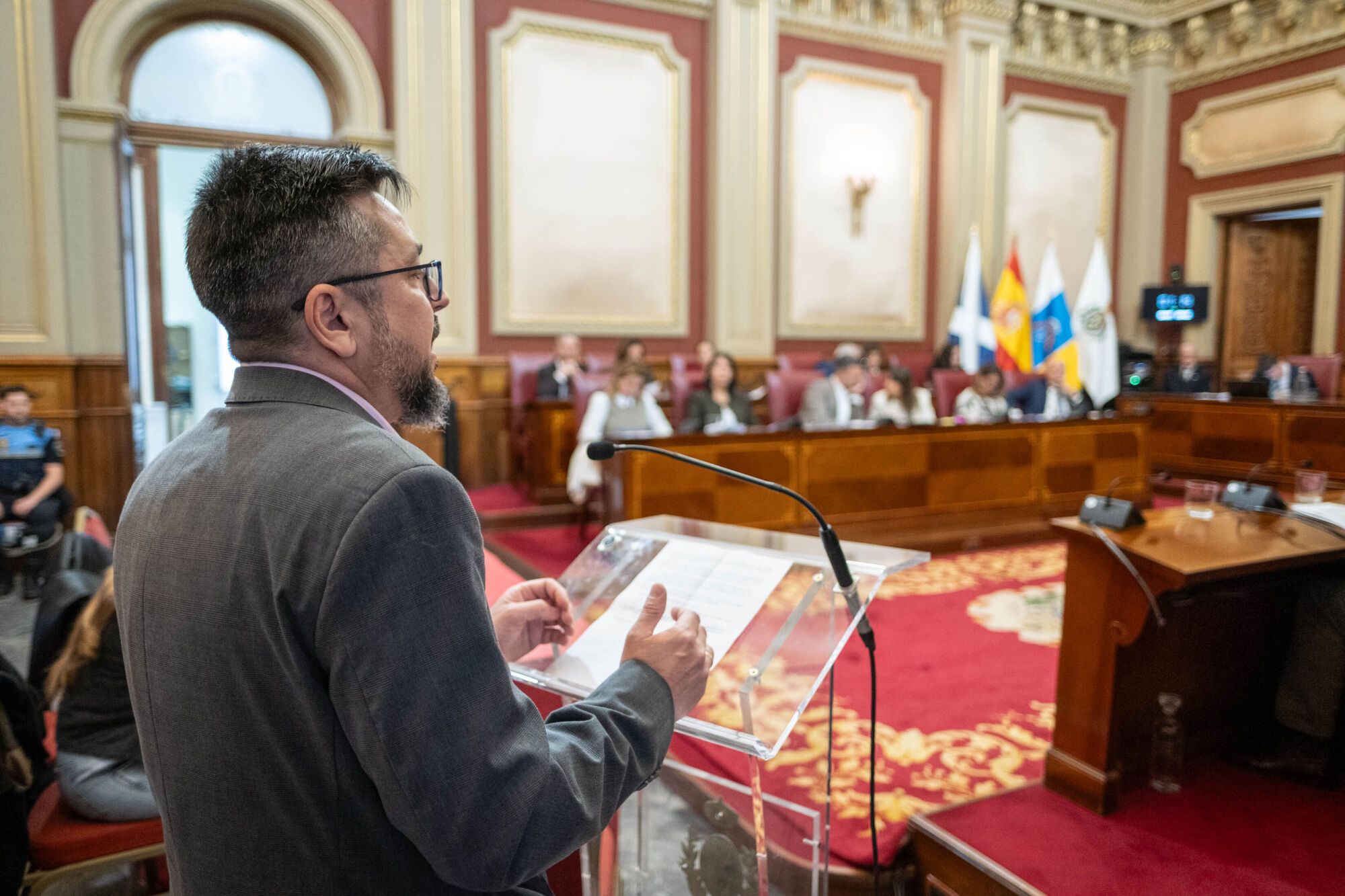 Pleno del Ayuntamiento de Santa Cruz