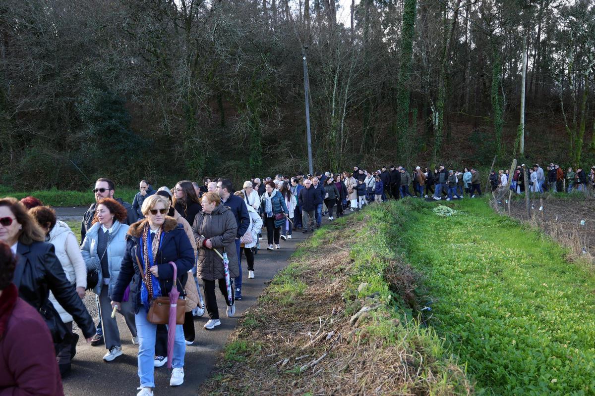 La procesión resultó multitudinaria.