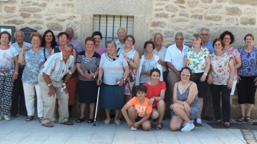 Asistentes al taller de memoria de Argusino en Villar del Buey