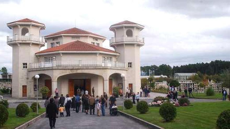 Santa Mariña, donde funciona el crematorio del concello.