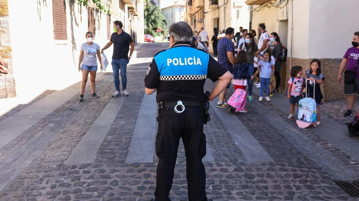 Policía Municipal en Zamora