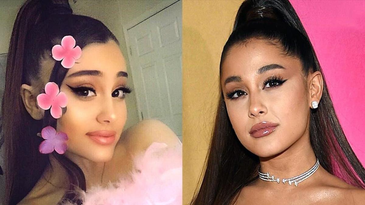 La doble de Ariana Grande va fuerte