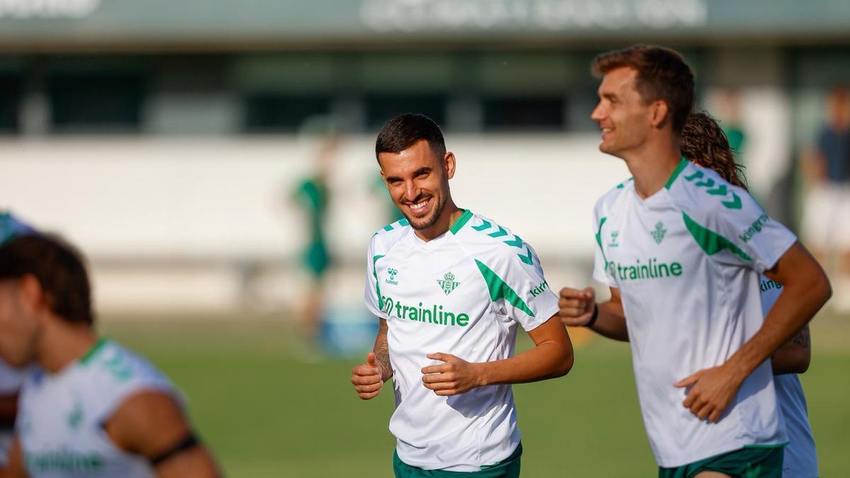 así fue el primer entrenamiento del canterano en su vuelta al Betis