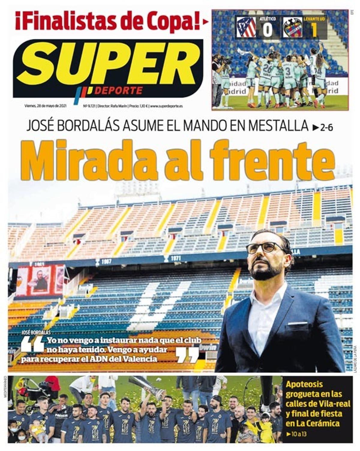 Esta es la portada de SUPER de este viernes 28