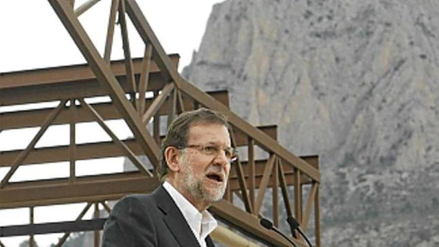 Mariano Rajoy, a Finestrat