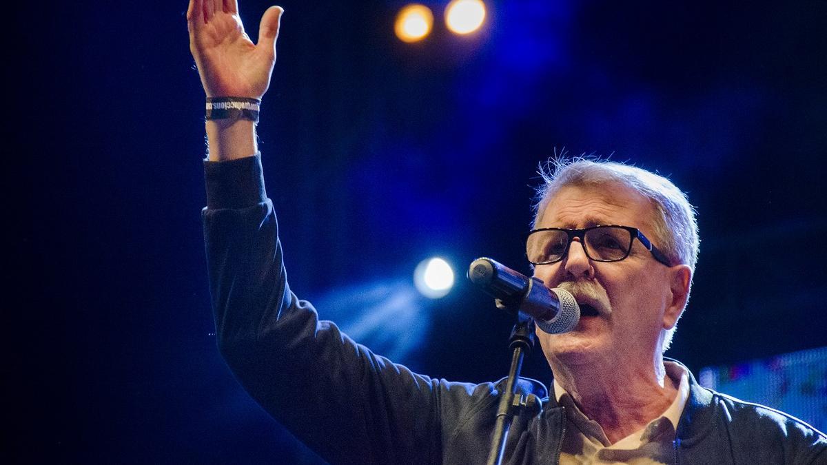 Vicent Torrent, en una actuació