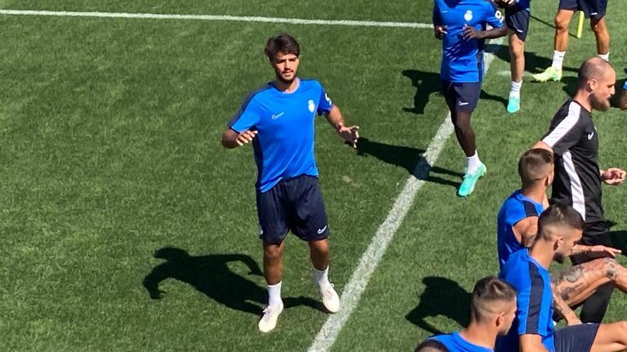 Grenier, en la rampa de salida del Real Mallorca