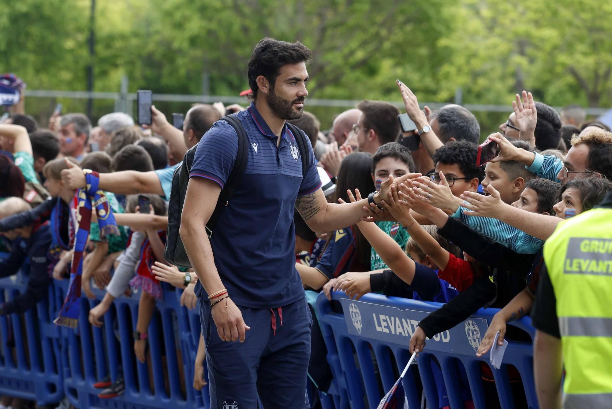 Recepción al Levante antes de enfrentarse al Albacete