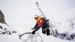 Jost Kobusch, en plena expedición