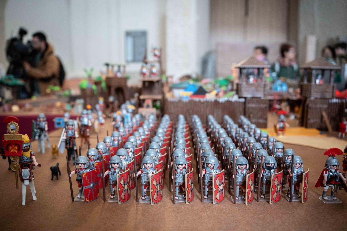 Espectacular Belén de Playmobil en la capital extremeña.