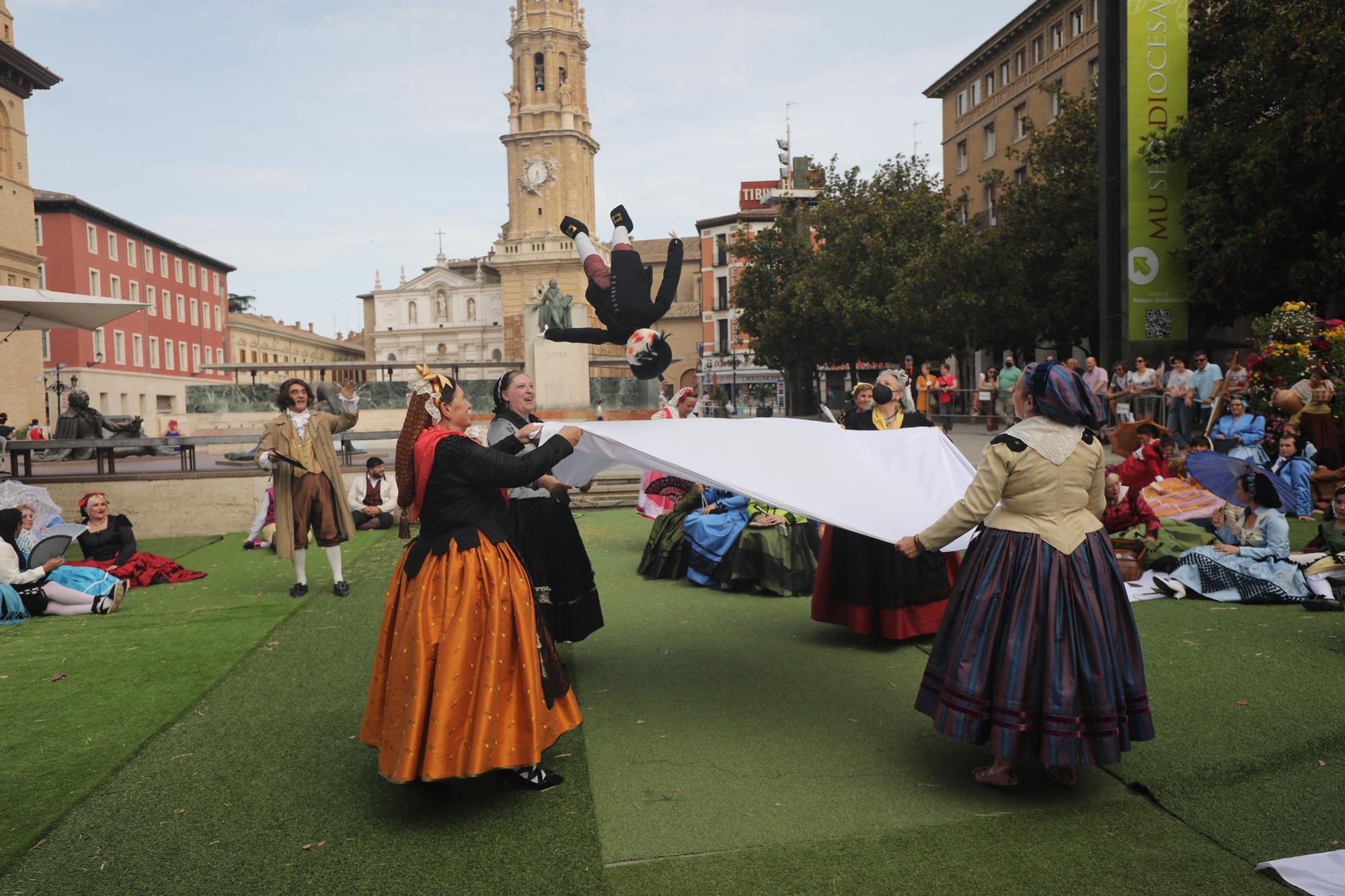 Segunda jornada de las Fiestas Goyescas de Zaragoza