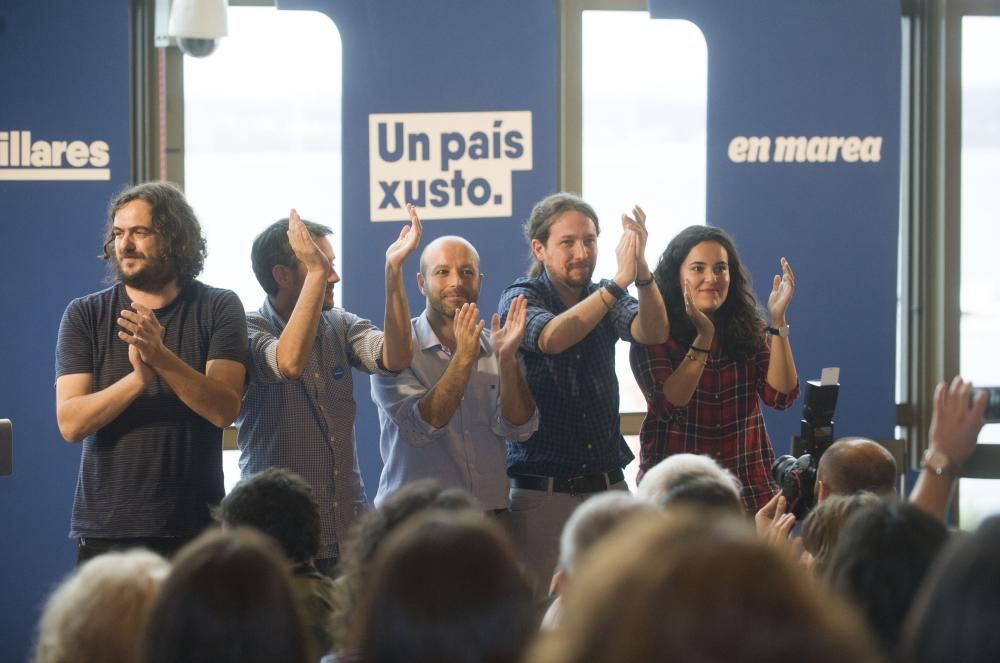 "Aquí empieza el cambio para toda Europa", ha subrayado Villares ante medio millar de personas en el paraninfo de la Universidad de A Coruña.