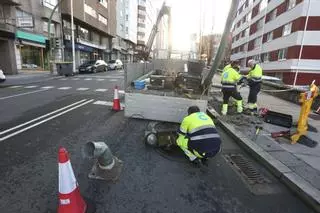 La calle Médico Devesa Núñez en A Coruña ganará nuevas plazas de aparcamiento con el reasfaltado