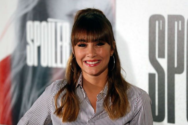 El peinado de Aitana Ocaña en la presentación de su disco 'Spoiler'