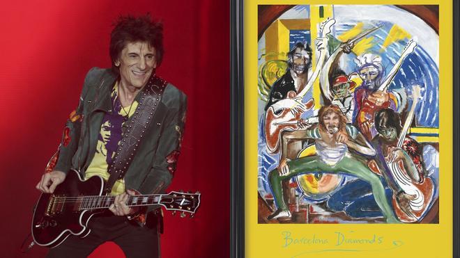 El guitarrista de The Rolling Stones Ronnie Wood actuará en Barcelona el 12 de septiembre