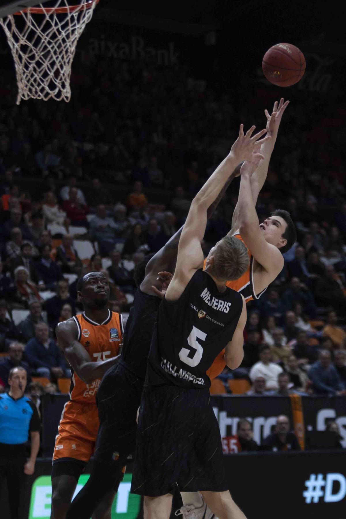Partido Valencia Basket- Cluj Napoca