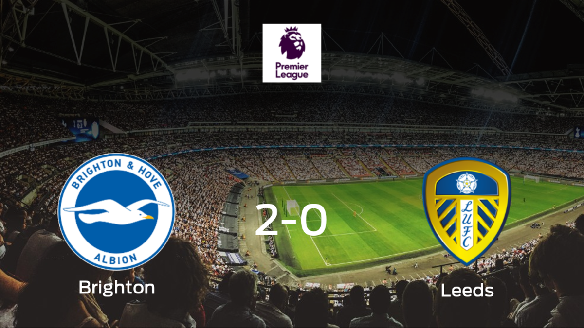El Brighton and Hove Albion logra los tres puntos frente al Leeds United (2-0)