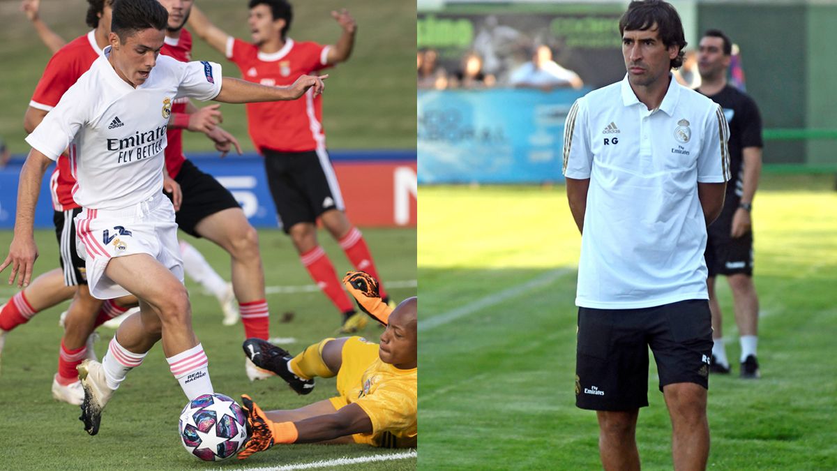 Arribas y Raúl, goleador y entrenador del Castilla