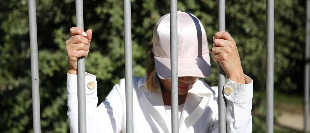 Una mujer con discapacidad y víctima de la violencia de género.
