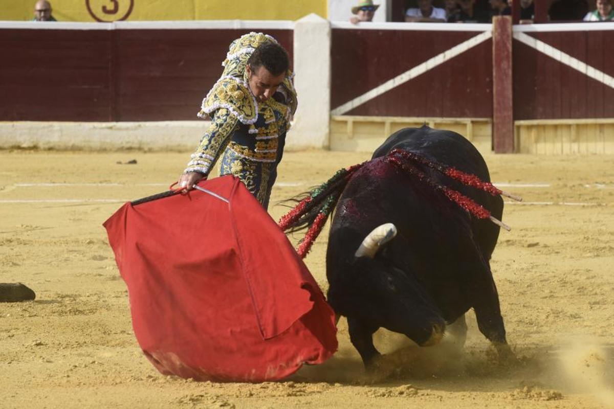 El Fandi, este lunes en Huesca.