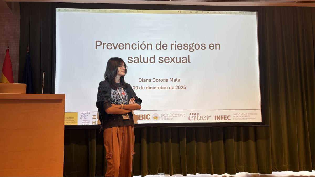 La doctora Diana Corona, investigadora del Imibic.