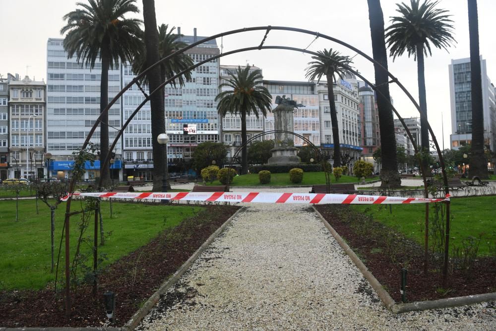 A Coruña afronta otra alerta naranja en la costa