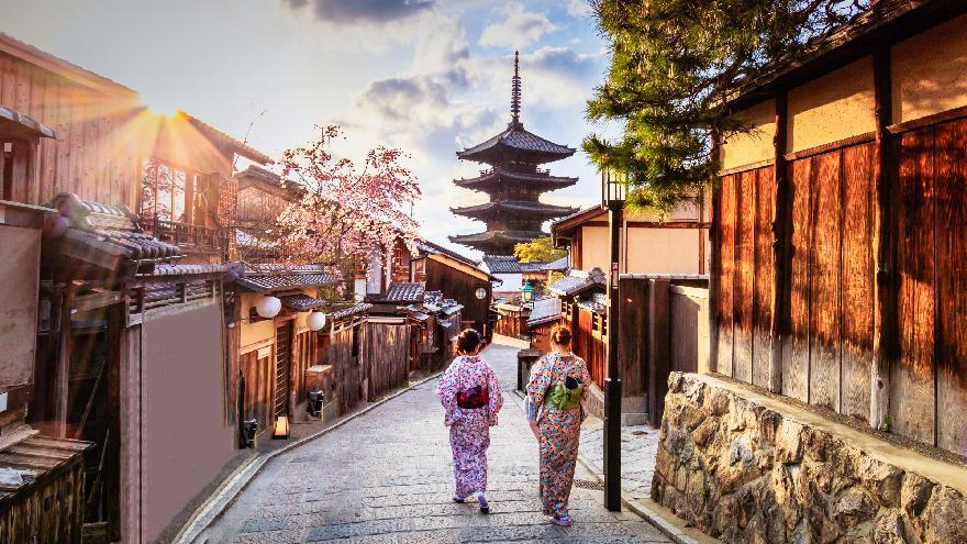 Pagoda Yasaka de Kioto.