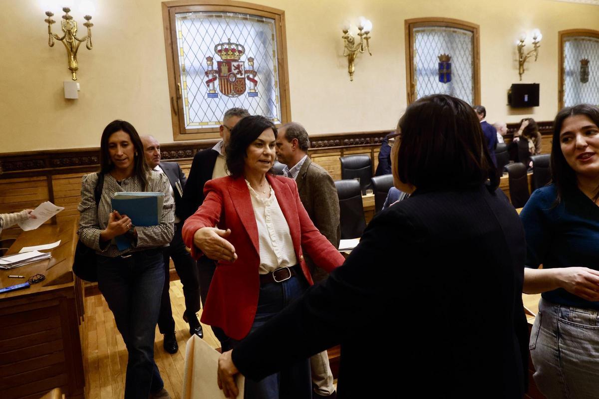 La despedida de la socialista Natalia González, en imágenes