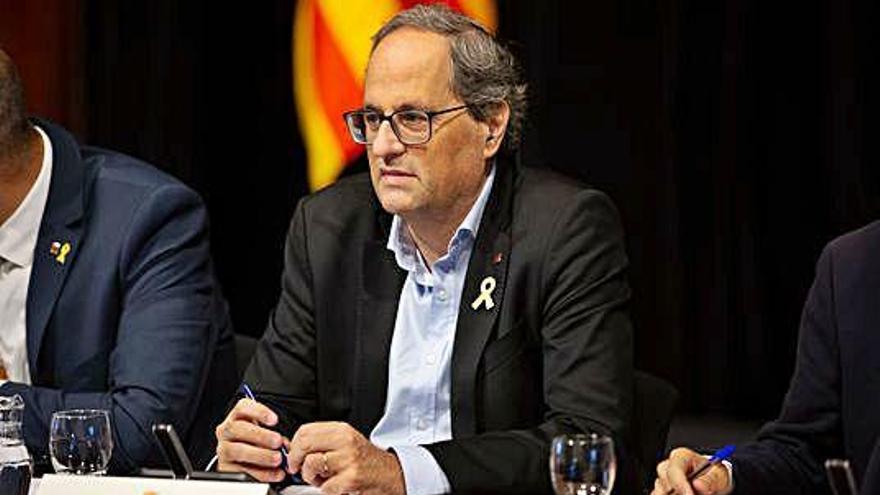 El president de la Generalitat, Quim Torra