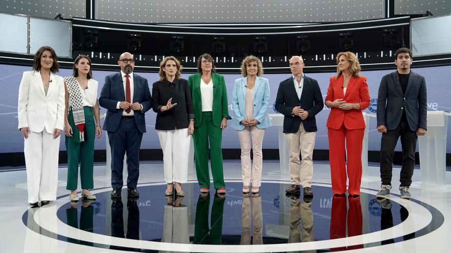 Directo | Los candidatos se enfrentan en el debate de RTVE a tres días de las elecciones europeas