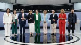 Los candidatos se enfrentan en el debate de RTVE a tres días de las elecciones europeas