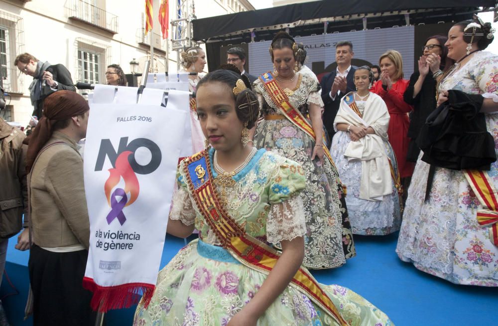 Las fallas en la Diputación contra la violencia machista