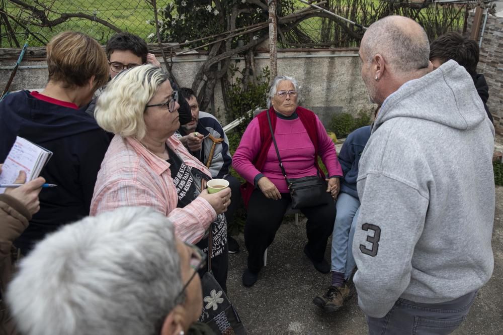 Desnonament d'una veïna de Breda de 77 anys