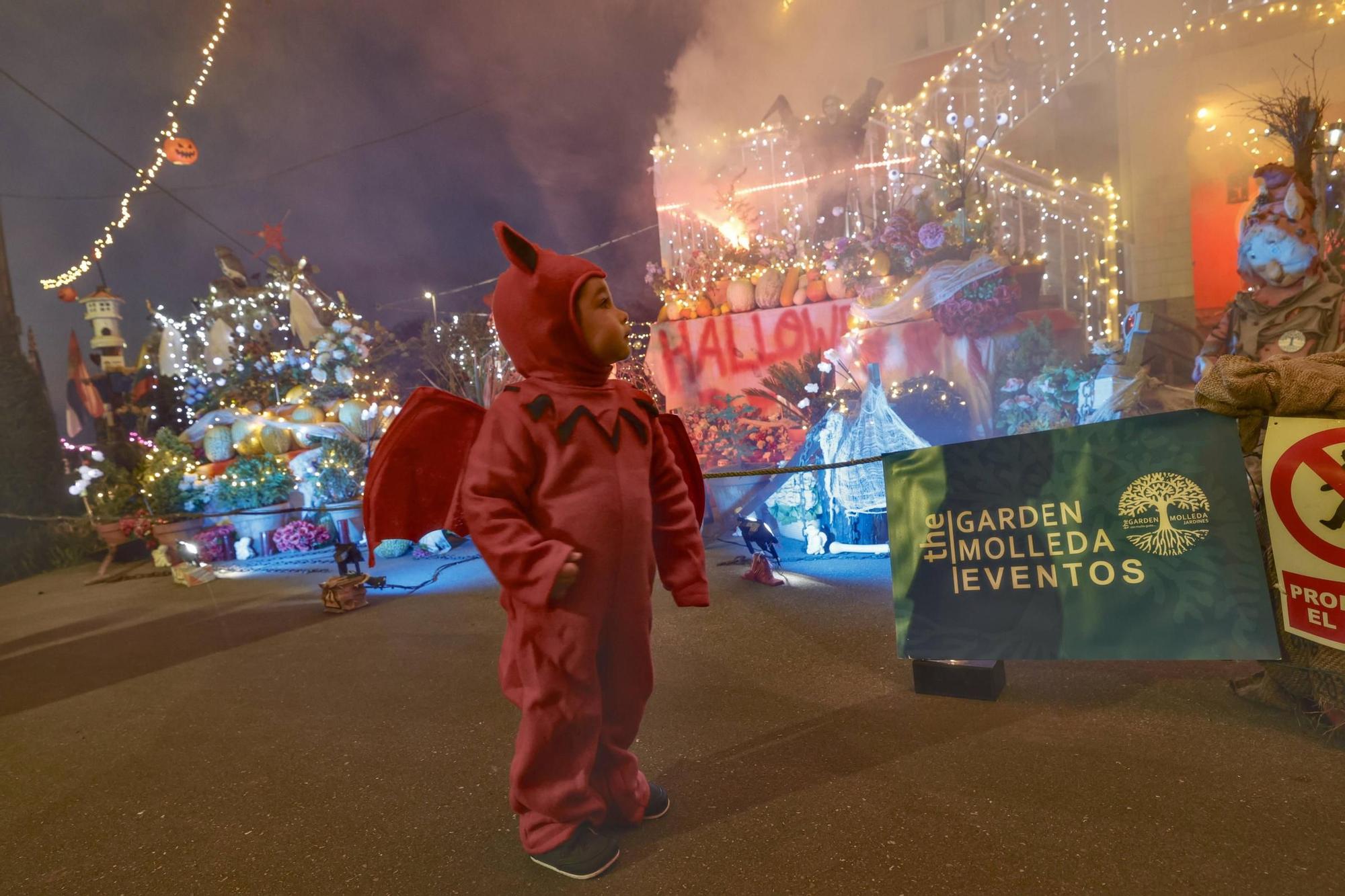 EN IMÁGENES: El Jardín de Molleda lleva a Corvera el terror de Halloween