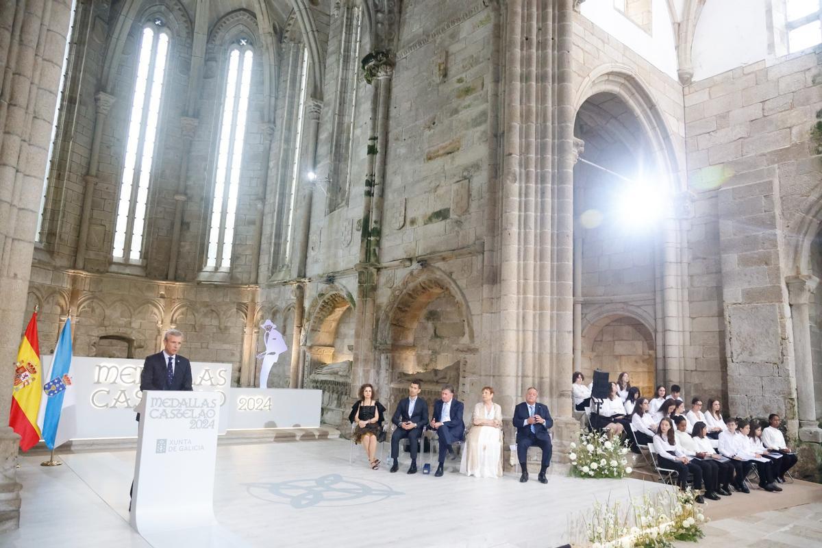 En imágenes | Así ha sido la gala de entrega de las Medallas Castelao 2024 En imágenes | Así ha sido la gala de entrega de las Medallas Castelao 2024