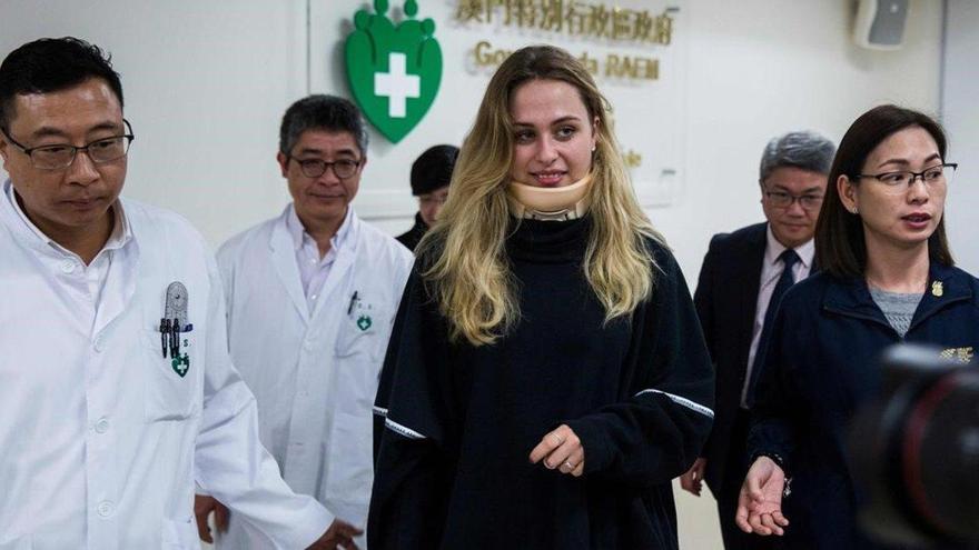 Sophia Flörsch abandona Macao consciente de haber salvado su vida