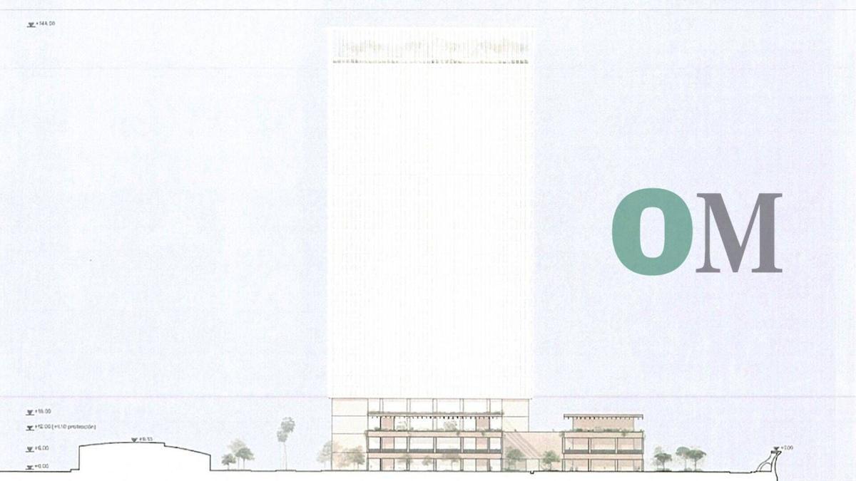 Así será la Torre del Puerto de Chipperfield