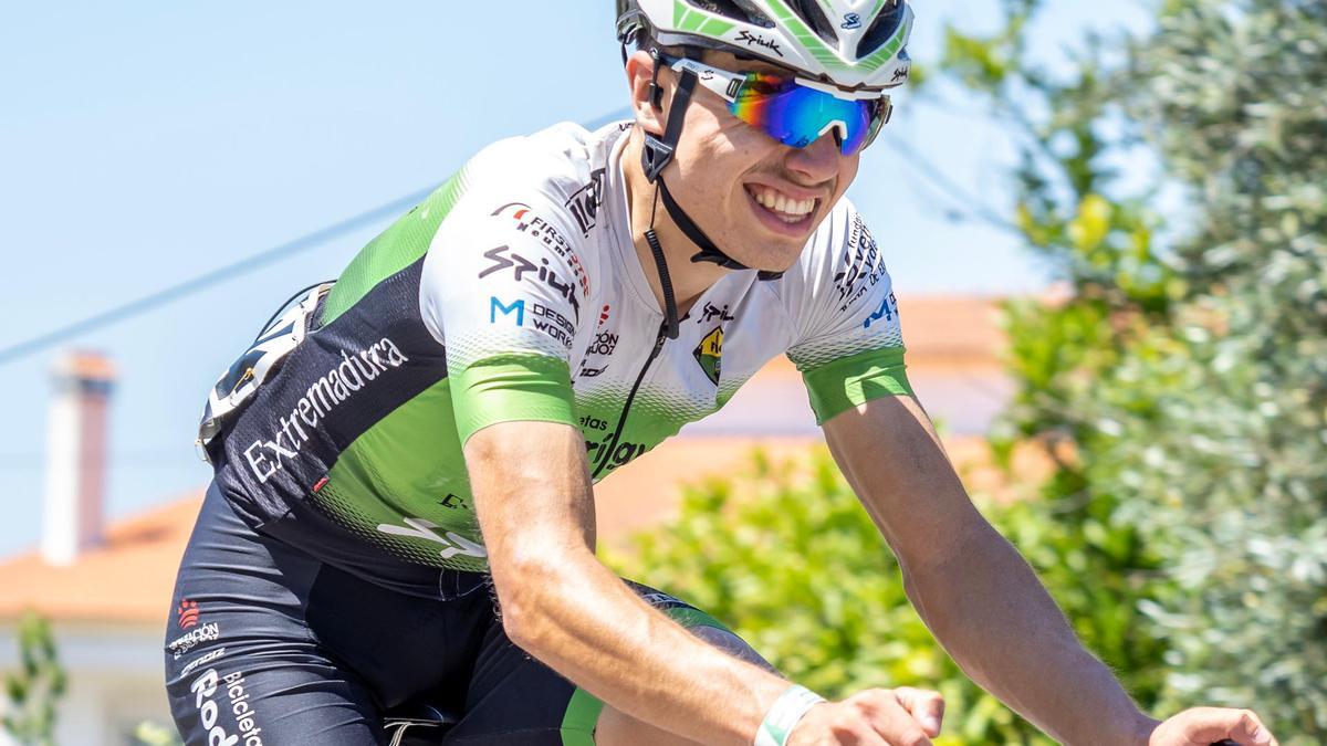 Julián Madrigal, uno de los corredores del Bicicletas Rodríguez que estará en la Volta a Galicia.