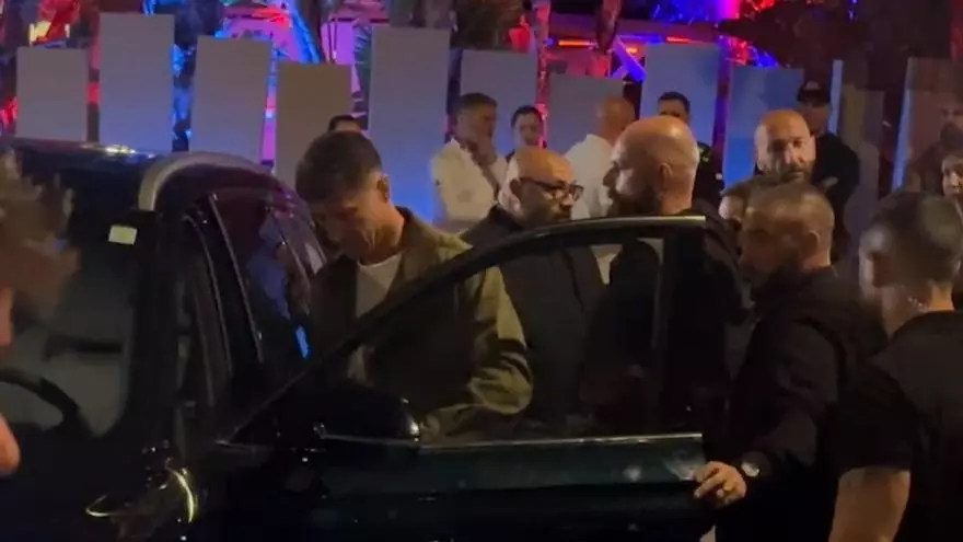 Turno para Lewandowski: el polaco se marcha de la celebración