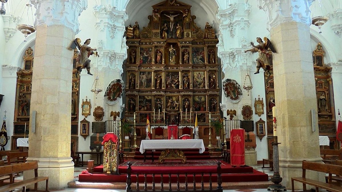 Retablo de la parroquia de Nuestra Señora de la Asunción en Priego de Córdoba.
