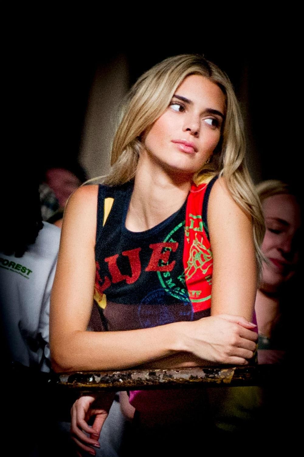 Kendall Jenner con melena rubia