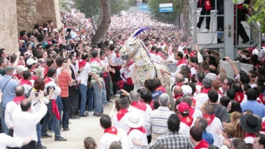 Carrera de los Caballos del Vino en Caravaca de la Cruz