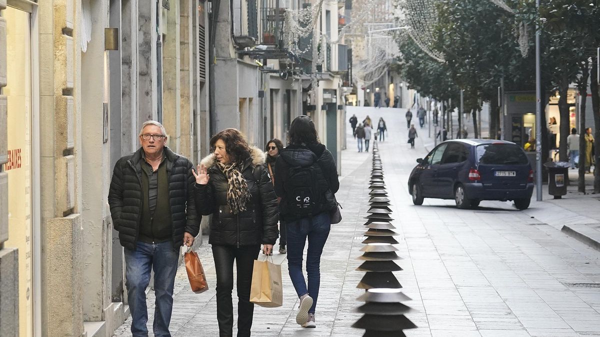 El carrer de Santa Clara, en una imatge d'arxiu.